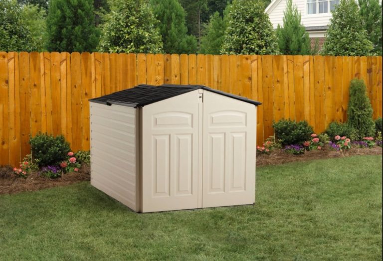 Rubbermaid 6 X 5 Ft Shed With Slide Lid Supply Collection 